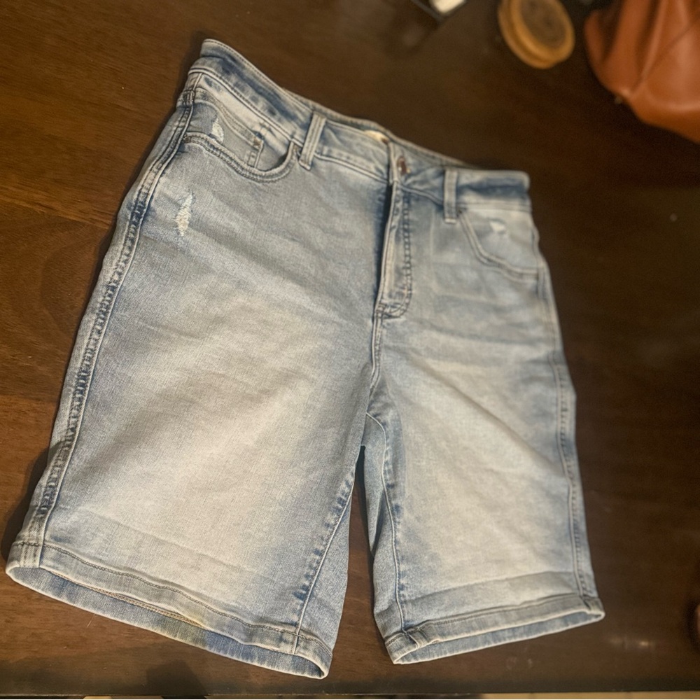 NWOT Maurice’s M Jeans Everflex™ Bermuda High Rise 8in Short size 14 - Picture 3 of 13